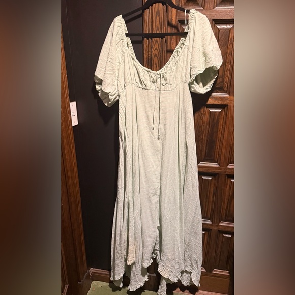 Free People Light Green Maxi Dress - Picture 6 of 8